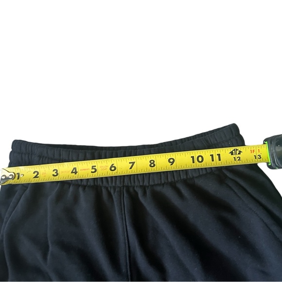 Children’s Large Black Elastic Waist Cotton Nike Jogger Pants - Picture 7 of 8